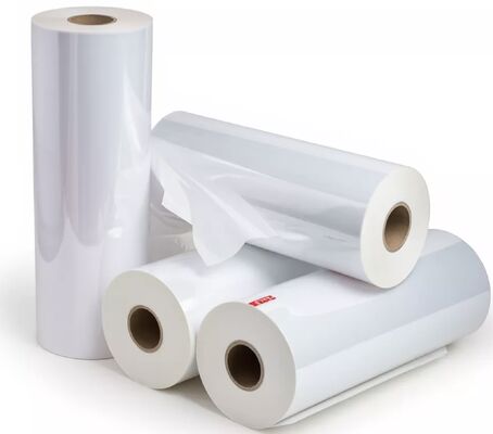 فیلم لامینیشن گرم با ضخامت 11-250 میکران ضد رطوبت و شفافیت شفاف برای لامینیشن حرفه ای