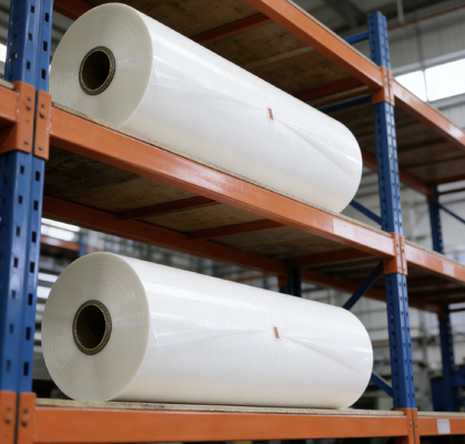 Core Tube 1inch Heat Transfer PET Film Suitable for Food Packaging Featuring Clear Visual Appearance and Strong Adhesion