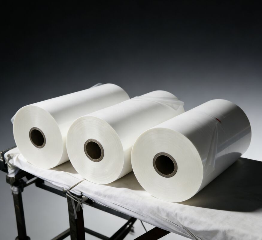 فیلم لامیناسیون مات با ضخامت 17 تا 45 میکران و بافت سطح صاف مات با درمان کرونا دو طرفه