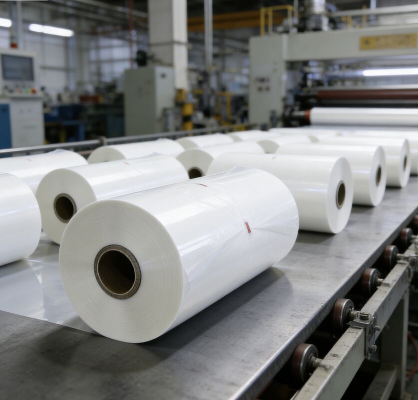 فیلم لایه بندی حرارتی ضد رطوبت PET با چسب فعال شده با گرما و پایان درخشان برای بسته بندی