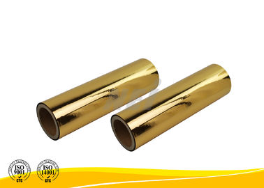 طلایی فلزی فلزی پلیستر فیلم، فیلم میلیارا بازتابنده طول 3000Mm