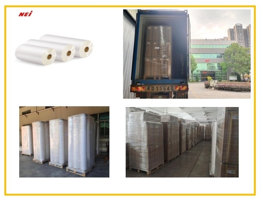 فیلم لایه بندی حرارتی مخملی 20 میکرو BOPP 15 میکرو EVA برای برچسب های لوکس