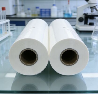 فیلم PET فلزی رنگ فلزی نقره ای با وضوح و قدرت بالا مقاوم در برابر بسیاری از مواد شیمیایی و حلال