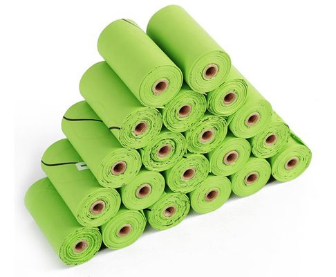 کیسه های کمپوست قابل تجزیه زیست تخریب پذیر OEM Recycle Dog Poop 40L