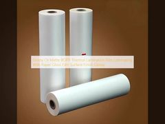 فیلم لمینت گرمی BOPP درخشنده یا مته لامیناسیون لامیناسیون با کاغذ سطح فیلم درخشنده