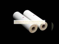 فیلم لمینیت سرد نرم‌لمسی بر پایه BOPP با سطح ریزبافت برای افزایش راحتی لمسی