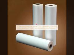 فیلم لمینیت سرد BOPP با زیرلایه Soft-Touch با پوشش ریزبافت برای افزایش راحتی لمسی