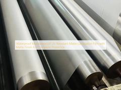 فیلم لمینیت مات ضد آب، ضد رطوبت، مقاوم در برابر اشعه ماوراء بنفش با روکش مات برای محافظت کامل